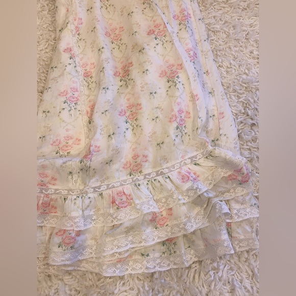 NWT LoveShackFancy Navya Silk Midi Skirt - Picture 8 of 8